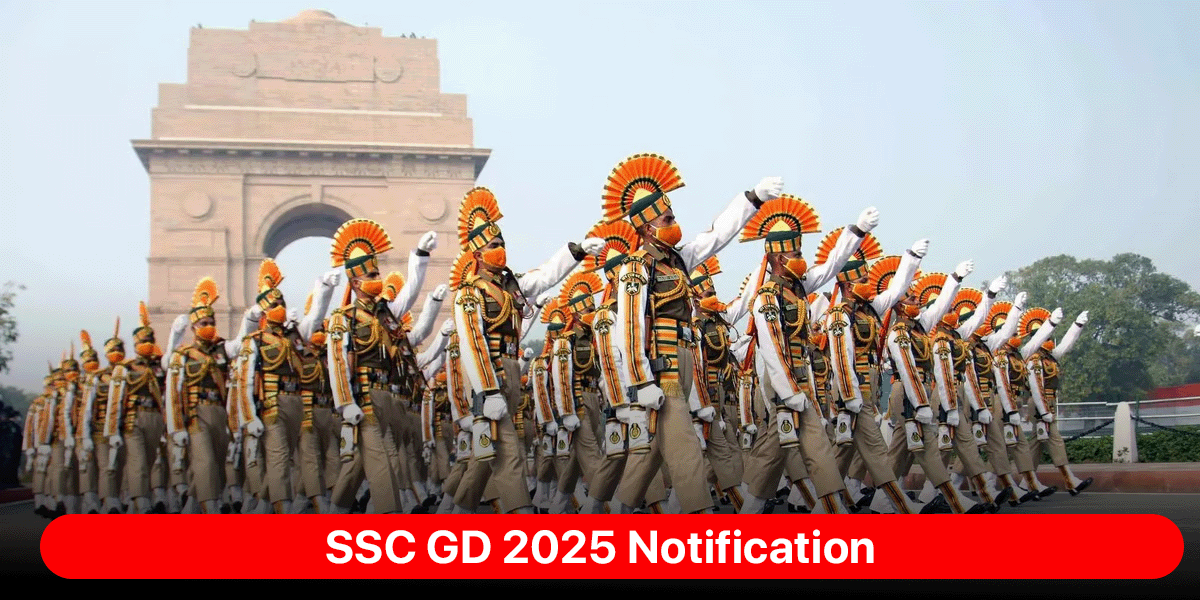 SSC GD 2025 Notification