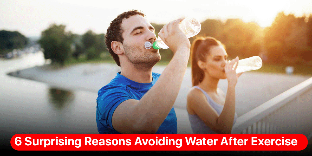 Avoiding Water After Exercise