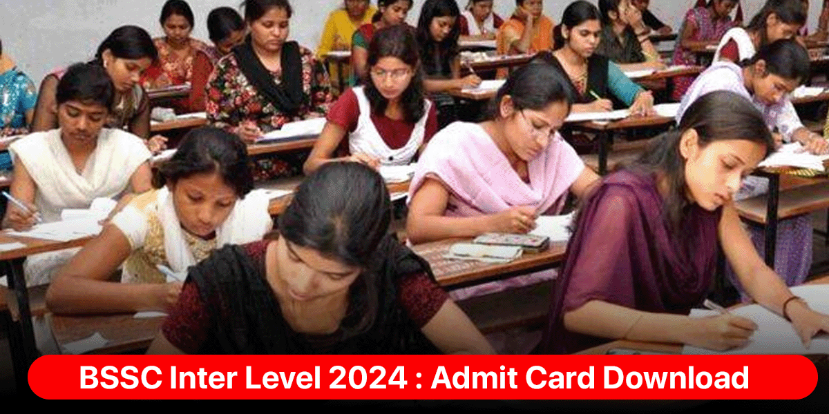 BSSC Inter Level Admit Card