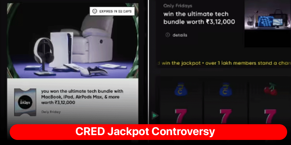 CRED Jackpot Controversy