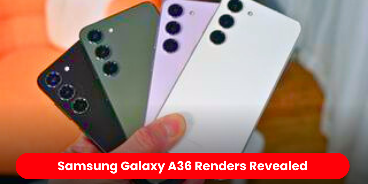 Samsung Galaxy A36 Renders